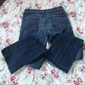 7 For All Mankind bootcut jeans size 28 like new